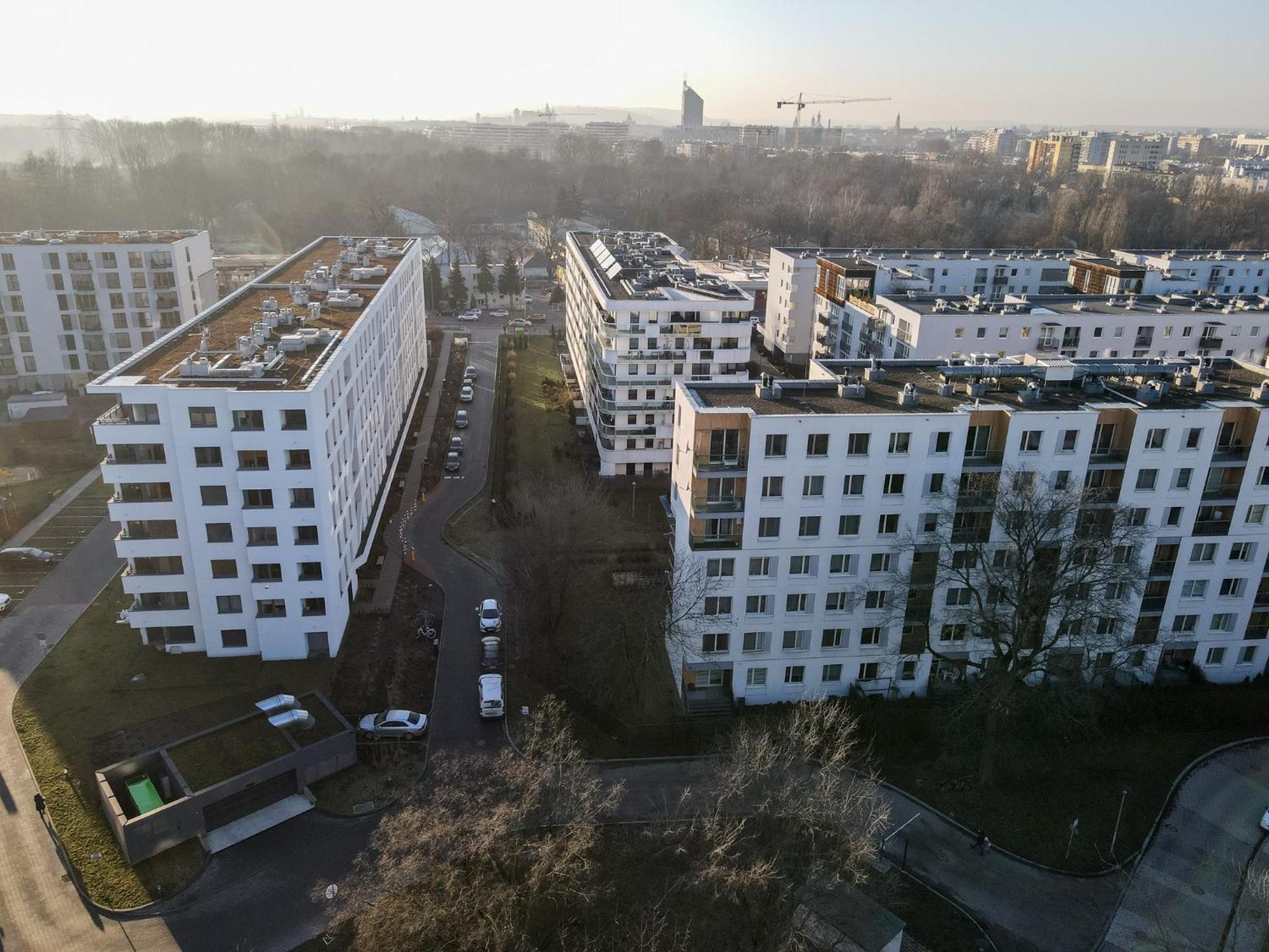 Dabie Park Residence Краков Экстерьер фото