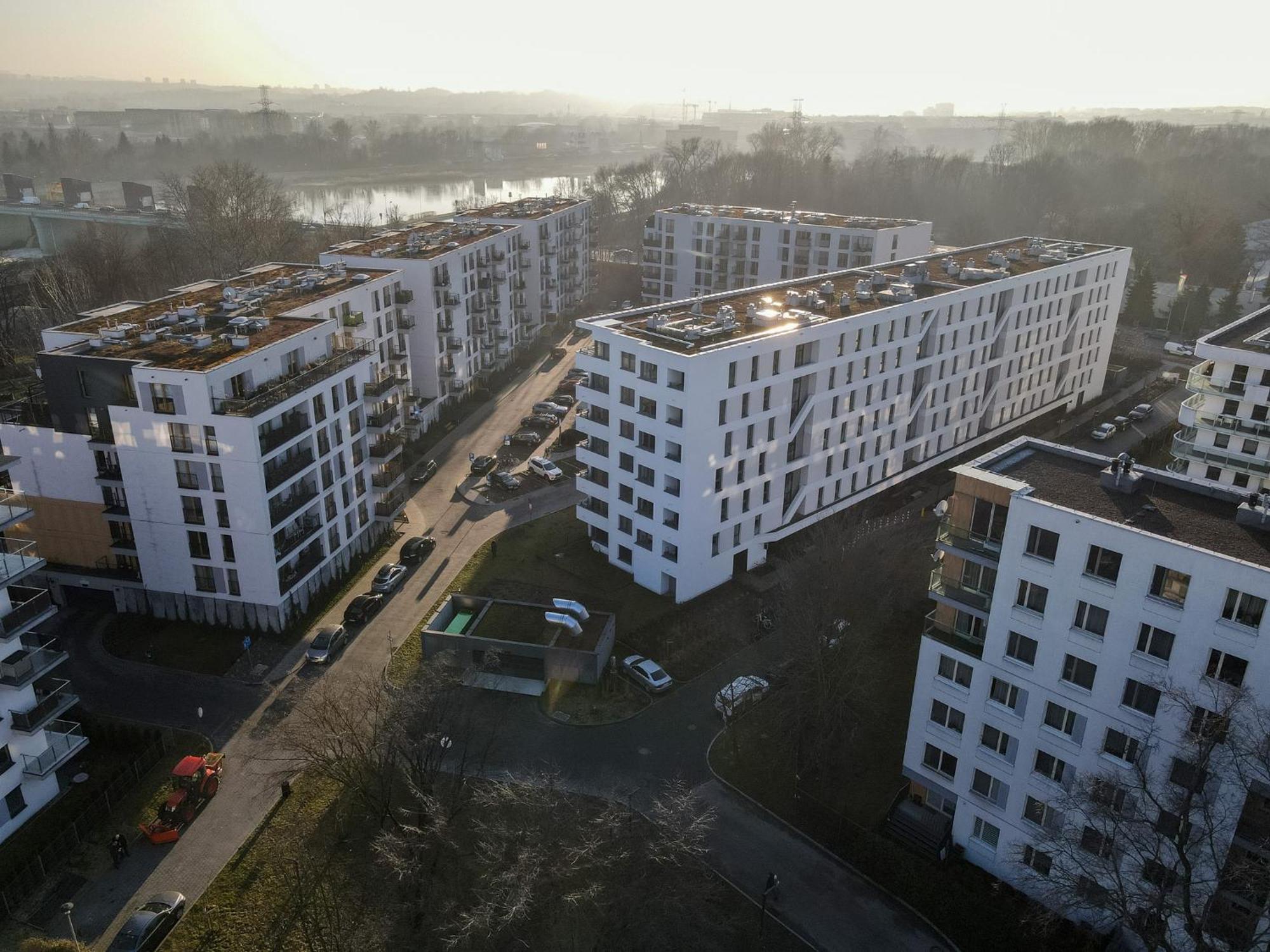 Dabie Park Residence Краков Экстерьер фото
