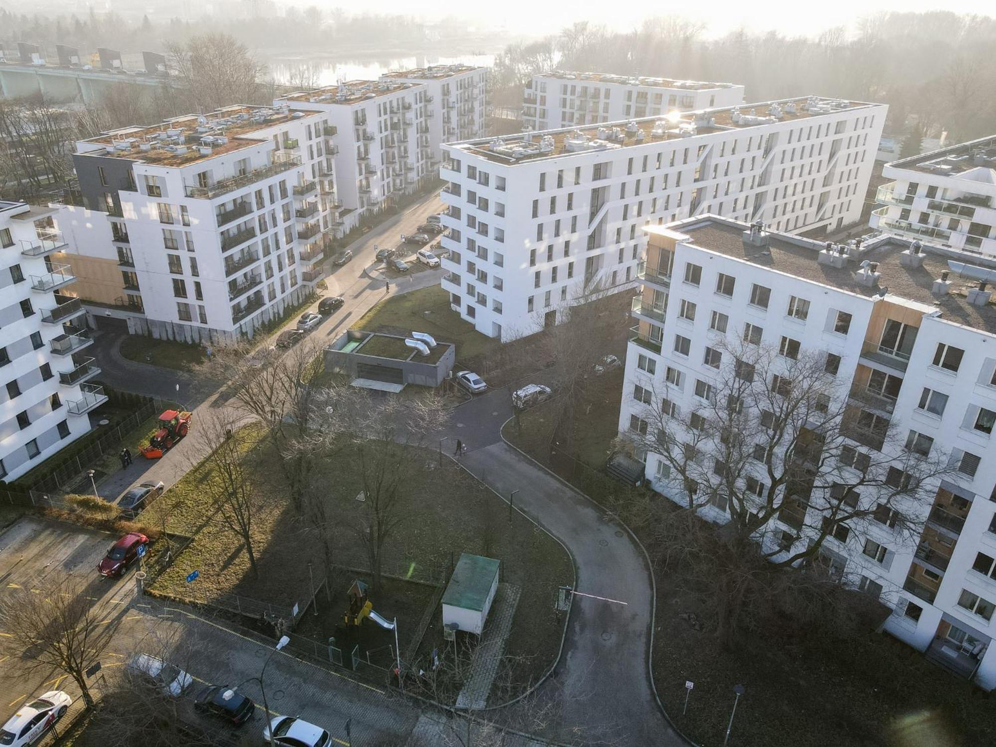 Dabie Park Residence Краков Экстерьер фото